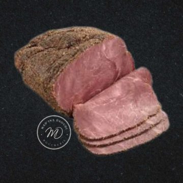 Boucherie Madina Daoudi - 
Charcuterie - Pastrami de boeuf poivré (50GR)  